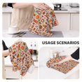 thumbnail image 3 of Sikiie Fall Thanksgiving Waffle Weave Kitchen Dish Cloth,Super Absorbent Kitchen Dish Towels 16*26 Inches for Dish Rags Washing Dishes, Drying Dishes, 3 of 7