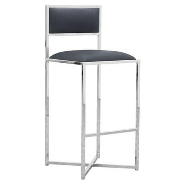 Modus Furniture Amalfi X-Base Bar Stool in Cobalt