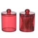thumbnail image 4 of Dispensador de plástico transparente de 10 oz para bolas de algodón, hisopos, discos e hilo dental - Organizador de baño con tapa extraíble, 4 of 6