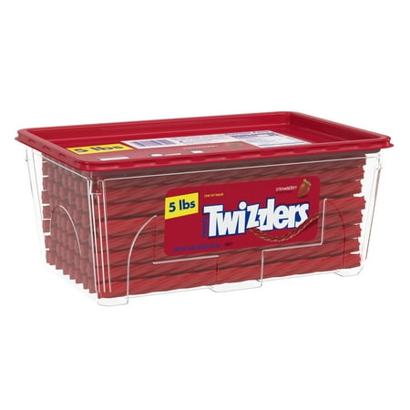 - TWIZZLERS Strawberry Twists, 5 Pounds
