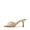 NUDE, variant on Women's Kitten Heels Sandals – Square Toe Slip On Low Heels, Heeled Mules Footwear for Everyday, Dressy & Casual Occasions