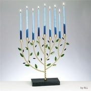 Rite Lite 10 x 10 ft. OliveTree Hand-Crafted Metal Menorah