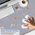 thumbnail image 2 of Long Mouse Pads for Desk,Blue Boho Bohemia Rainbow Hearts Pattern Desk Mats on Top Of Desks, Desk Mouse Pad Extra Large with 3mm Non-Slip Base and Stitched Edge for Gaming,Office,Work,Home 47.3"x23.6", 2 of 6