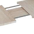 thumbnail image 4 of CQSXDA Extendable Dining Table Range 55.12" to 70.87" with Removable Leaves Ideal for Living Areas，Ancient White, 4 of 7