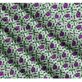 thumbnail image 3 of Soimoi Cotton Voile Fabric Leaves & Floral Artistic Print Fabric by The Yard 42 Inch Wide, 3 of 7