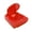 Red, variant on Replacement Plastic Housing for Shell Translucent for Case Transparent Box for for Retro Video Game Console Repair Parts