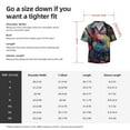 thumbnail image 5 of Kdxio Men's Hawaiian Shirt for Men Short Sleeve Shirt Colorful Patterned Rabbit Summer Casual Holiday Beach Button Down T-Shirts, 5 of 5