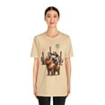 thumbnail image 3 of Capybara Opossum Bella & Canvas Unisex Short Sleeve Cotton T-Shirt,XS - 4XL, 3 of 4