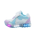 thumbnail image 2 of Tenis Con Luces Para Niña Luces Frozen® Elsa Color Azul azul 19, 2 of 6