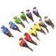 thumbnail image 4 of 12 Uds Pájaros De Plumas Artificiales De Colores, Pájaro De Espuma De Simulación Artificial Hecho A Mano, Para Exteriores, Artesanía Casera, Adornos Para El Hogar EOTVIA No, 4 of 7