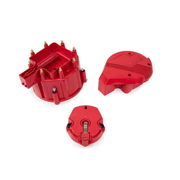 8-Cylinder HEI Super Cap  Rotor Kit - Red