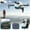 White, variant on Boy Toys Age 8-10 Years Old, Drone with 1080P FPV Camera Remote Control Toys Gifts for Boys Girls with Altitude Hold Headless Speed Adjustment, Black, 13x8.2x6.6cm(4.9x3.4x2.8in)