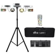thumbnail image 2 of Chauvet DJ 4-in-1 LED GigBAR 2.0 Light FX w/ Tripod+Remote+Footswitch (2 Pack), 2 of 10