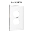 thumbnail image 2 of Vintage Poker Cards Burning Duplex Wall Plate 1 Gang Decorative Electrical Outlet Light Switch Cover Switchplate, 2 of 5