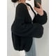 thumbnail image 1 of Suéter Vintage Harajuku con manga farol para mujer, cárdigan informal coreano, ropa de calle, Tops, abrigo Chic, viento perezoso, Y2k, Otoño, 2024, 1 of 5