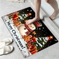 thumbnail image 2 of YIMEIS Merry Christmas Snowman Tree Gifts Kitchen Mat Rug Set  - 1/2/3 Pcs Perfect for Kitchen Counter, 16''*24''/20''*32''/47''*18'', Functional for Decoration, 2 of 10
