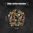 thumbnail image 5 of Goofa Tropical Flowers (2) Pattern 2 PCS Car Headrest Cover, Headrest Protector,Universal Interior Car Accessories, 5 of 6