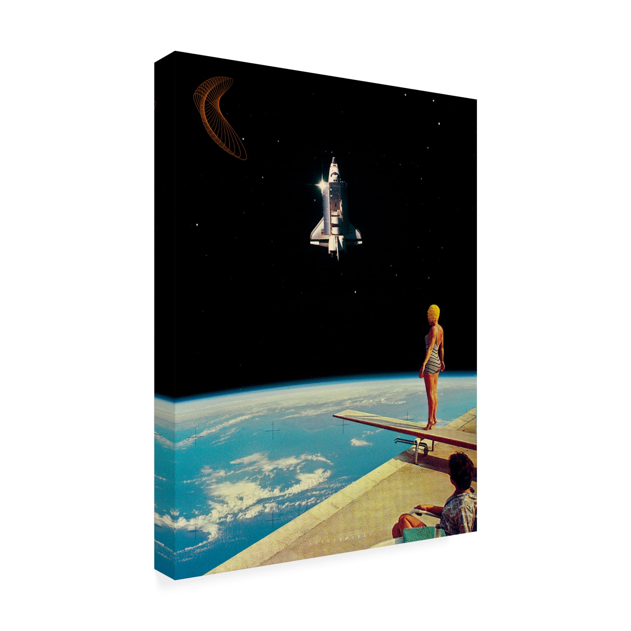Trademark Fine Art spacerocket art  304 Canvas Wall Art