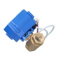 thumbnail image 1 of Valve à Bille Électrique D V, Valve à Bille Électrique en Laiton Motorisée, Valve à Bille Électrique Très Polyvalente, 1 of 7
