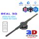 thumbnail image 5 of Proyector holográfico PD42 - Pantalla giratoria 3D sin lentes con 244 LED, memoria de 16GB y control remoto, ideal para publicidad impactante., 5 of 7