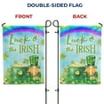 thumbnail image 5 of America Forever Gnome St Patricks Day Garden Flags 12.5" x 18" Double Sided Leprechaun Pot of Gold Holiday Luck of the Irish Seasonal Outdoor Yard St Patricks Day Decorations, 5 of 5