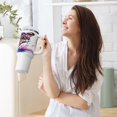 thumbnail image 6 of 40 Oz Car Handle Water Bottle Water Cup Water Bottle Water Jug Coffee Cup Travel Water Bottle Rainbow Watercolor Leopard, 6 of 8