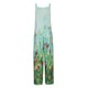 thumbnail image 5 of ICHUANYI Clearance Women Summer European And American Sling Solid Pocket Casual Jumpsuit(Mint Green, M) ICHUANYI WER2023081108255, 5 of 6
