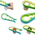 thumbnail image 5 of 4 in 1 Multi-Purpose Handheld Bottle Can Opener Glass Lid Jar Kitchen Twist Tool,Green, 5 of 5
