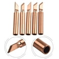thumbnail image 4 of KDJ Copper Soldering Tip 900M T 1C Electric Iron 200 480 Solder Tip Welding 5pcs 900M T SK 933 907 951 Pure Copper, 4 of 10