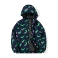 thumbnail image 3 of MADHERO Boys Girls Lightweight Rain Jackets Long Sleeve Windbreaker for Kids, 3 of 6