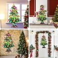thumbnail image 7 of PayUSD DIY Lighted Felt Christmas Tree Set for Toddlers, Kids Door Wall Hanging Xmas Gifts Christmas Decorations, 3.2FT Family 3D Fake Xmas Tree with 33 pcs Detachable Ornaments, C Style, 7 of 7