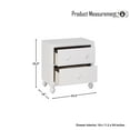 thumbnail image 6 of OakvillePark Toole Nightstand, White, 6 of 6