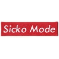 thumbnail image 2 of Sicko Mode Red Box Logo Iron On Patch, 2 of 3