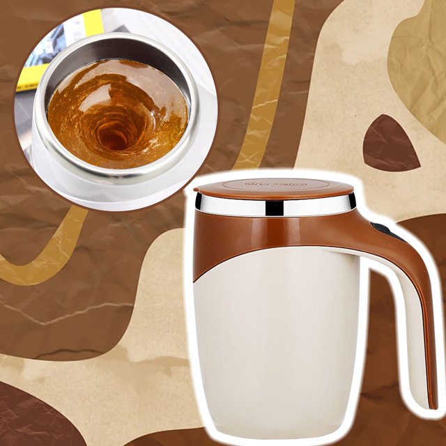 npkgvia Hot sale!Water Bottle,Cup,,Coffee CupsSelf Stirring Mug Rechargeable Automatic Coffee Mug Rotating Cute Mixing Cup Tasse to Stir /Kitchen/Travel/Home Coffee/Tea/Hot /Milk 380Ml,Coffee