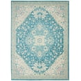 thumbnail image 2 of Nourison Tranquil Persian Ivory/Turquoise 5'3" x 7'3" Area Rug, (5x7), 2 of 8
