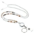 thumbnail image 1 of Uxcell 33.1" Cinta para Insignia de Maestro con Clips para Mujeres, Cinta de Cuentas, Regalos Lindos para Maestros, Cadenas, Llavero, Café, 1 of 6