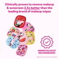 thumbnail image 2 of The Original Makeup Eraser 7-Day Set - Hello Kitty Design - Removes Waterproof Makeup and Sunscreen, 2 of 10