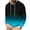 Mens Hoodies & Sweatshirts Sky Blue, variant on Big & Tall Flannel Hoodies for Men Plus Size S-4X Fleece Sherpa Sweatshirts with Pocket Long Sleeve Pullover Gradient Printed Thermal Workout Hoodie