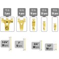 thumbnail image 3 of Mr. Pen- Picture Hanging Kit, 276 Pcs, Hangers, Nails, Hooks, Wall Hanging Kit, Frame Hardware, 3 of 5