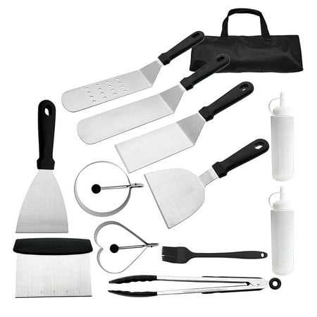 

13 Pcs Griddle Accessories Kit Grill Accessories with Carrying Bag