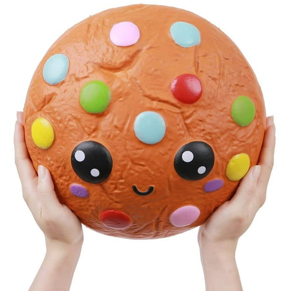 10 Inches Squishies Giant Cookies Chocolate Candy Slow Rising Kawaii Scented Soft Huge Squishies Stress Relief Toy for Kids