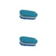 thumbnail image 2 of Wosthever Esponja exfoliante para baño, depurador de baño, herramienta de limpieza, eliminador de piel muerta, fabricación de burbujas, depurador de Azul 2piezas Wosthever CBP270994, 2 of 6