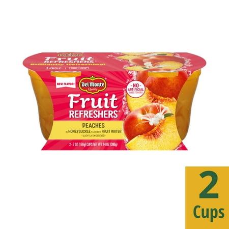 UPC 024000257257 product image for Del Monte Fruit Refreshers Peaches in Honeysuckle Flavored Fruit Water  2 Pack   | upcitemdb.com