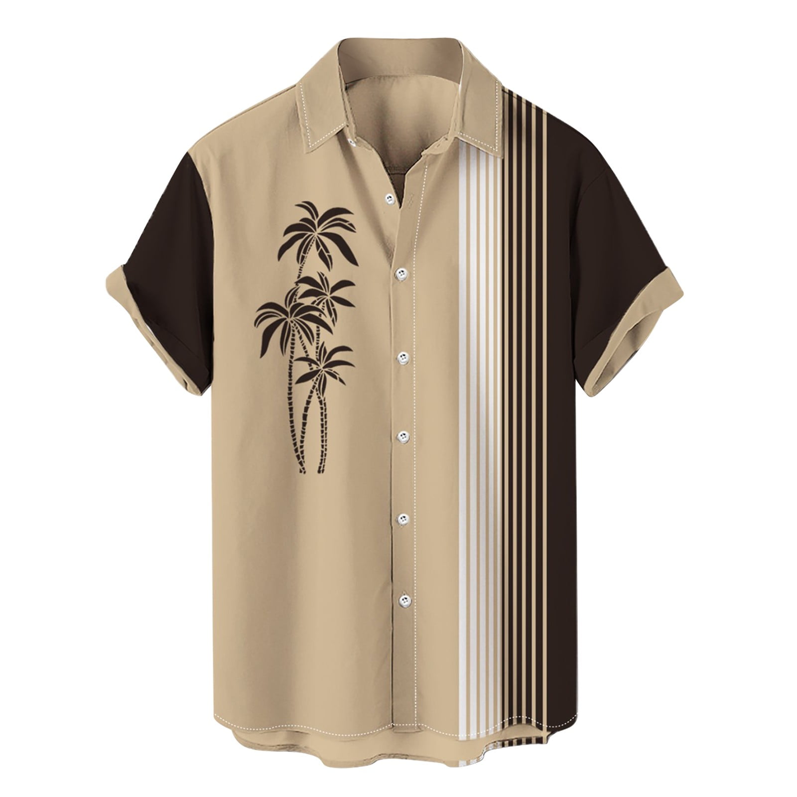 Hawaiian Shirts Short Sleeve Button Up Shirts For Men Wrinkle Free ...