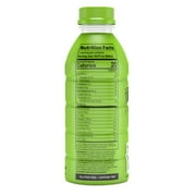 Prime Hydration Drink Lemon Lime, 16.9 fl oz, Single Plastic Bottle