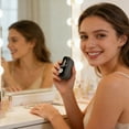 thumbnail image 4 of Electric Nail Clipper, Baby Electric Nail Trimmer, Automatic 2 in 1 Rechargeable Nail File with LED Light and Nail Clip Storage Black, 4 of 4