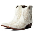 thumbnail image 3 of CORRAL Adult Female Pearl Embroidery with Zipper Ankle Western Boots, Color: White, Size: 8.5, Width: M, 3 of 6