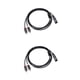 thumbnail image 1 of Injueey Cable adaptador divisor XLR hembra a macho, Cable convertidor de Audio de repuesto, conector de conversión, accesorios para equipos de Type1 NO1, 1 of 6