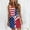 Blue, variant on Vetsdori Womens Sleeveless Mini Dresses Graphic Slip Dress Tunic Casual Summer,V-Neck Dress for Junior Tank