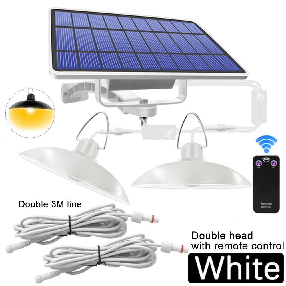Wide Adjustable Remote Control Solar Pendant Lights IP65 Storage Room
